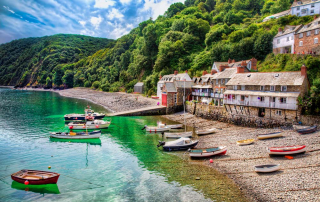 Clovelly village as featured in RIBA journal