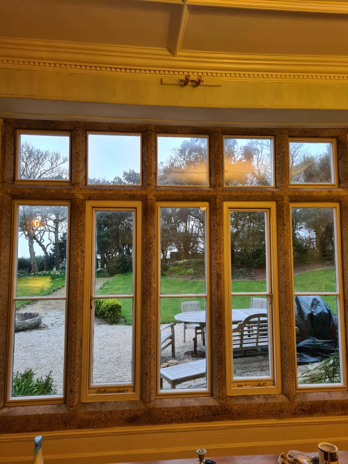 stone mullion secondary glazing period property windows